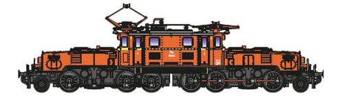 Jägerndorfer JC60202_2 E-Lok Rh 1189 ÖBB, Ep.IV, blutorange, Sound